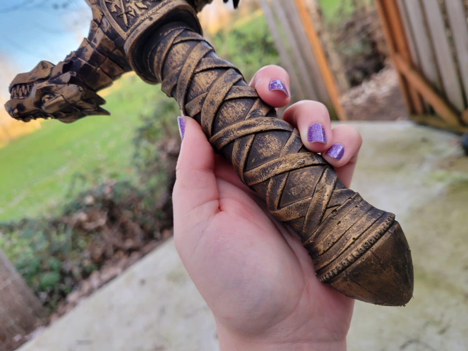 The Realm Drago Sword Dildo Handle Realistic Dildo Attachment