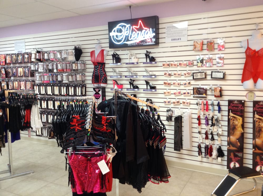 Do cashiers laugh at you in sex stores? Photo of lingerie and other accessories sold on sex shops