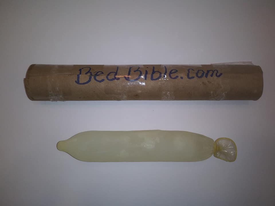 DIY Ice Dildos. Photo of the finished Ice Dildo