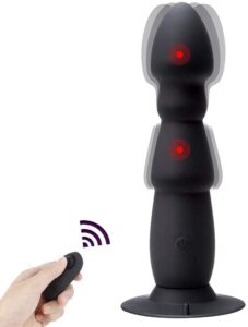 DIY anal sex toys and the real sex toys we recommend instead. Photo of an anal vibrator with a remote-control.