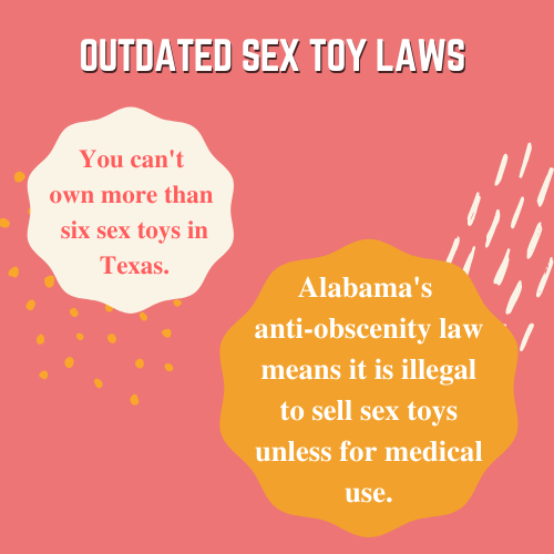 Outdated sex toy laws in the US