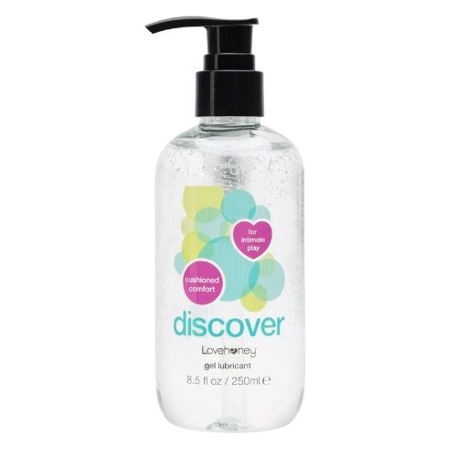 Lovehoney Discover Water-Based Anal Lubricant  - Essentials for Anal Toy Play