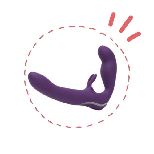 The Clit Stimulator - What Types of Pegging Dildos Are There?