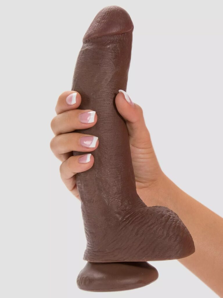 King Cock Ultra Realistic Girthy Suction Cup Dildo 8.5 Inch. Slide 2