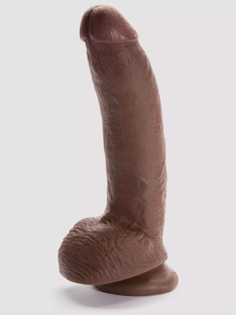 King Cock Ultra Realistic Girthy Suction Cup Dildo 8.5 Inch. Slide 3