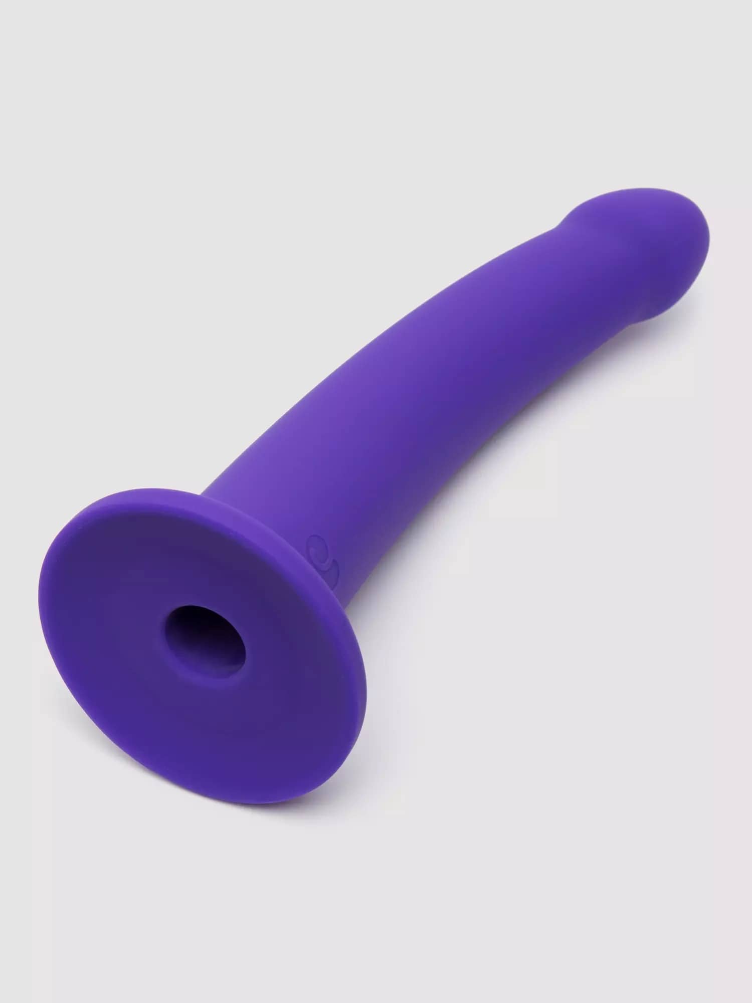 Lovehoney Curved Silicone Suction Cup Dildo 7 Inch. Slide 3