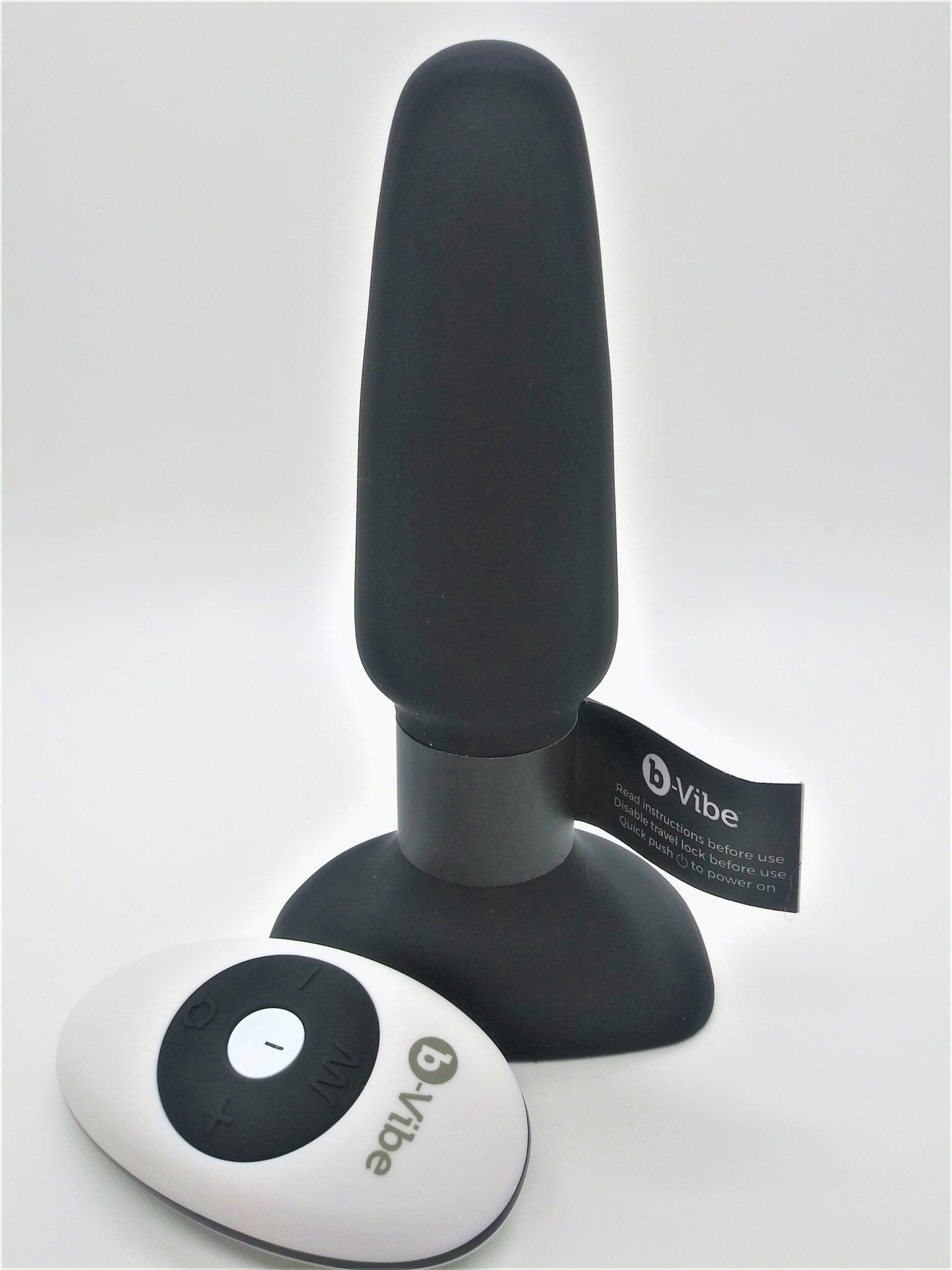 b-Vibe Remote Control Rechargeable Vibrating Rimming Butt Plug. Slide 5