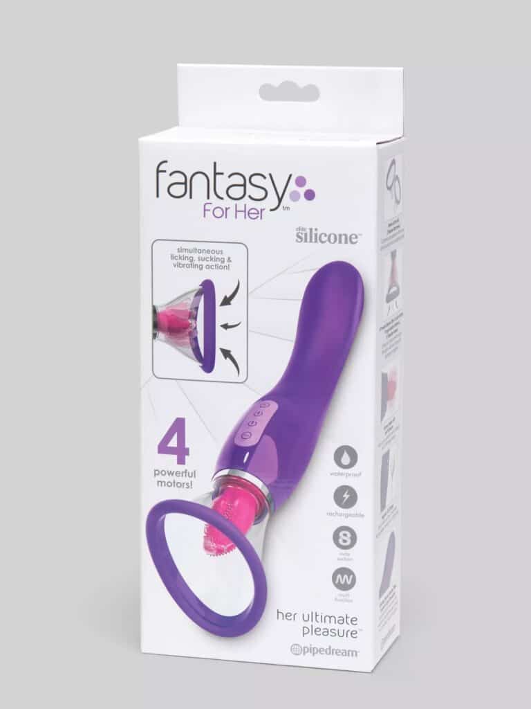 Fantasy for Her Vibrating Pussy Pump and Tongue Vibrator Kit Review