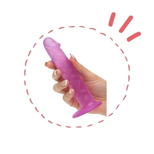 Plastic/Jelly - Materials for Pegging Dildos