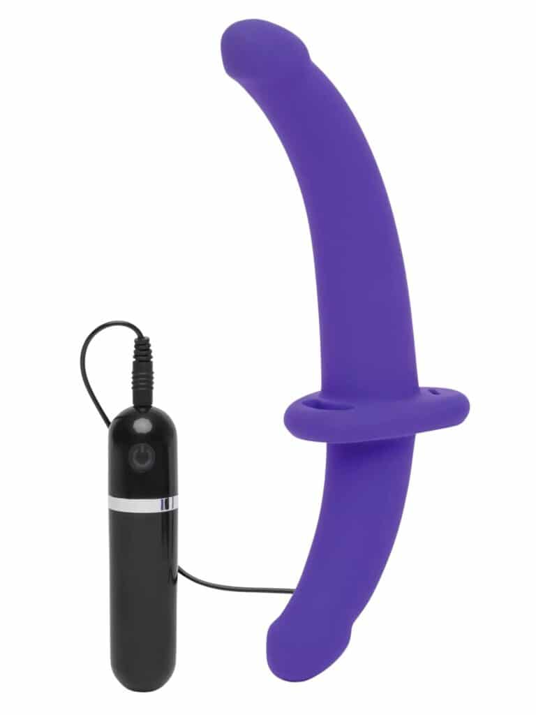Vibrating Double-Ended Strap-On Dildo Review