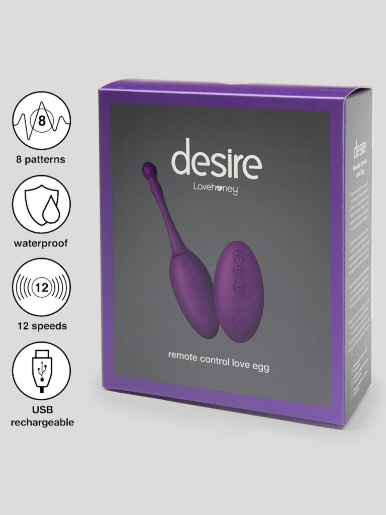 Desire Luxury Rechargeable Remote Control Love Egg Vibrator Review