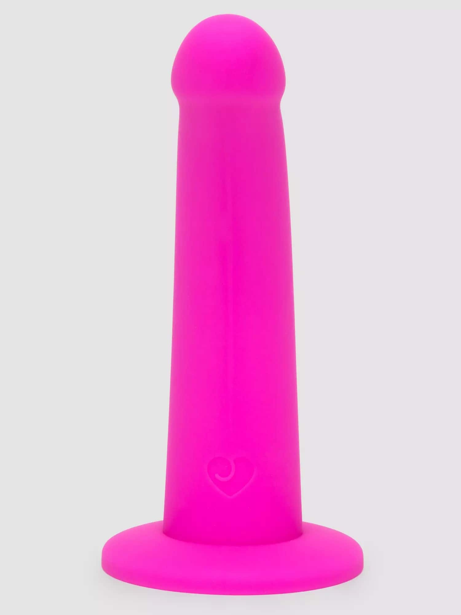 Lovehoney Curved Silicone Suction Cup Dildo 6 Inch. Slide 4