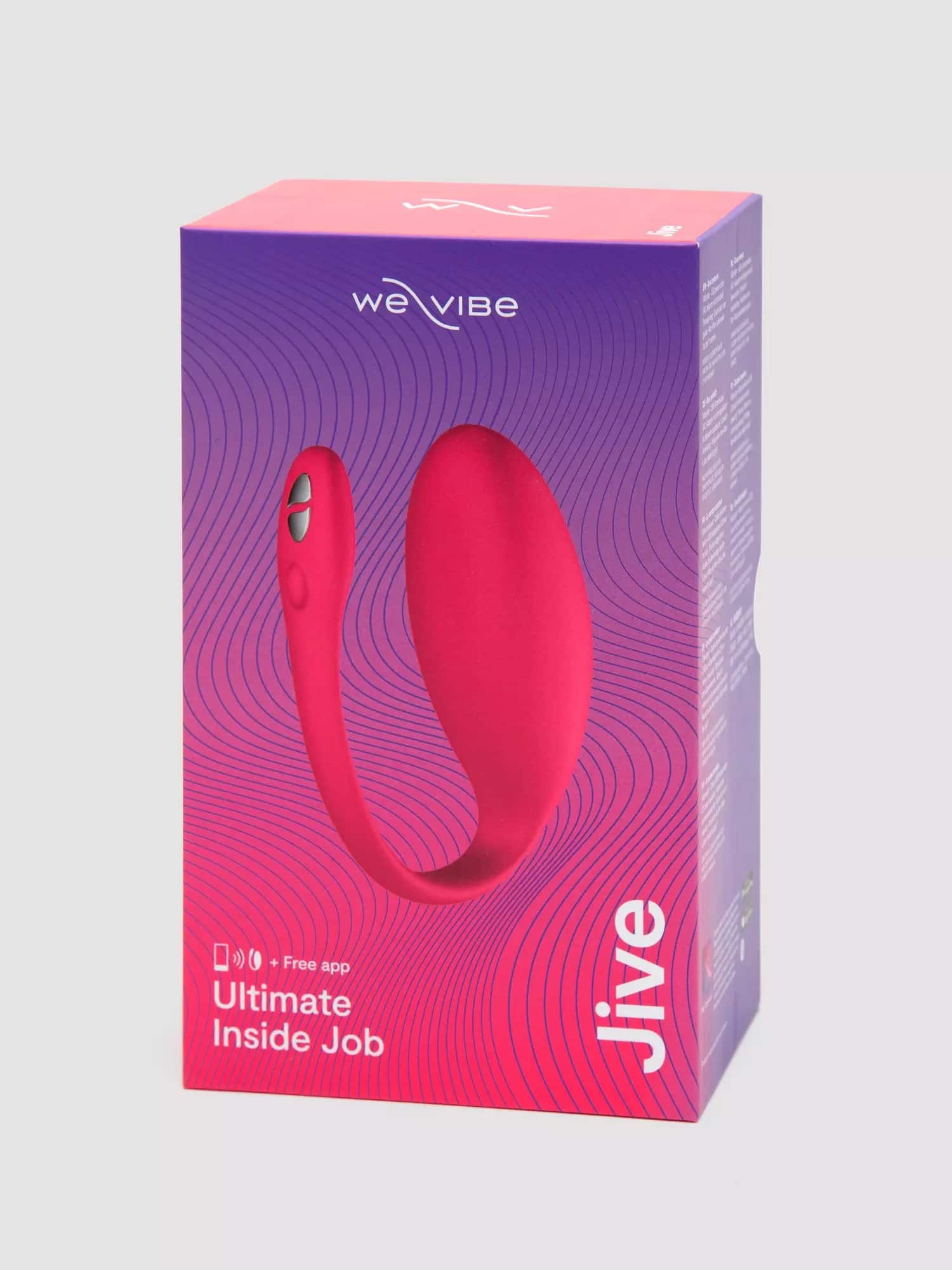 We-Vibe Jive App Controlled Rechargeable Love Egg Vibrator. Slide 14