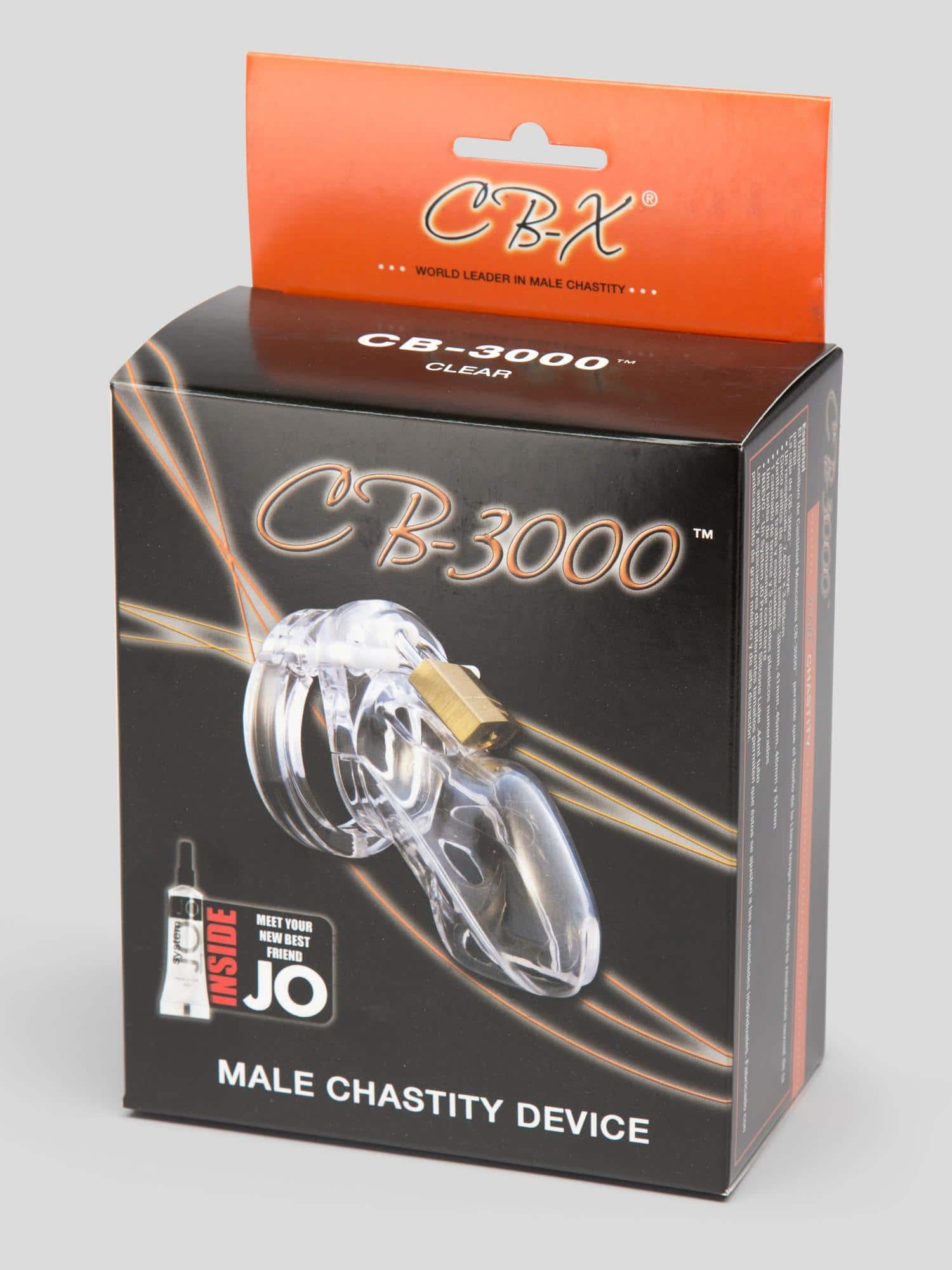 CB-3000 Male Chastity Cage Kit. Slide 6