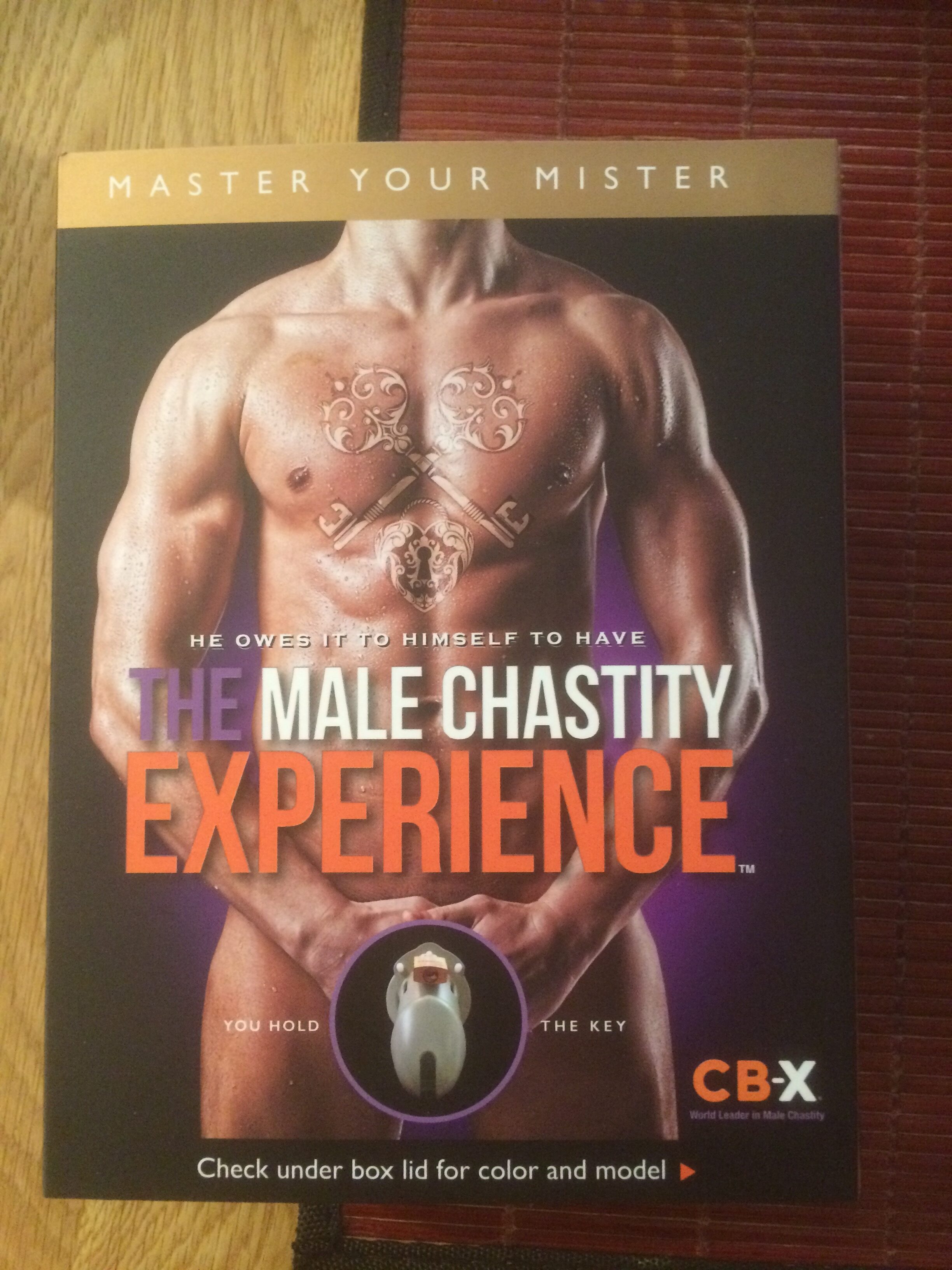 CB-6000 Male Chastity Cage Kit. Slide 4