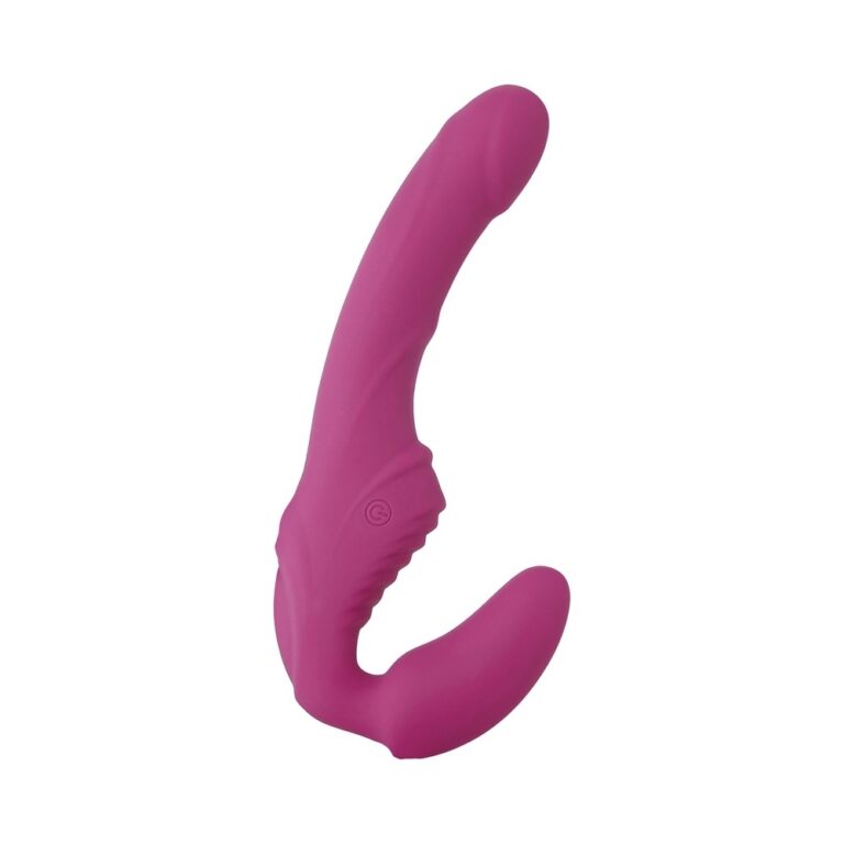 Eve's Dual Motor Strapless Strap-on - A strapless strap-on for lesbians and vulva-vulva sex