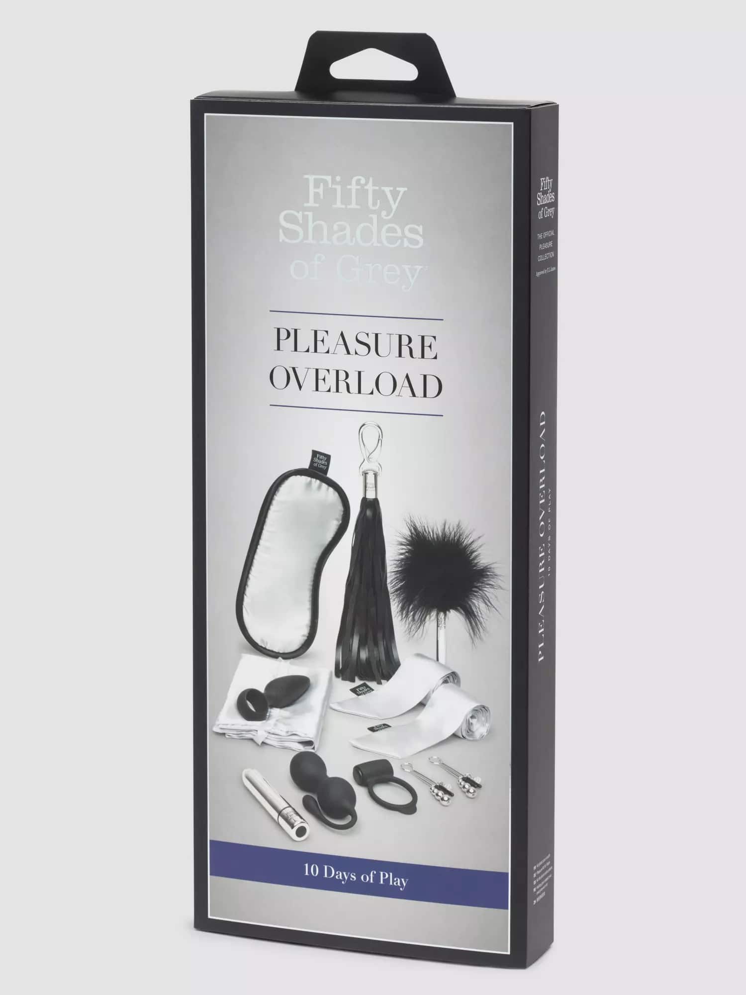 Fifty Shades of Grey Pleasure Overload 10 Days of Play Gift Set. Slide 6