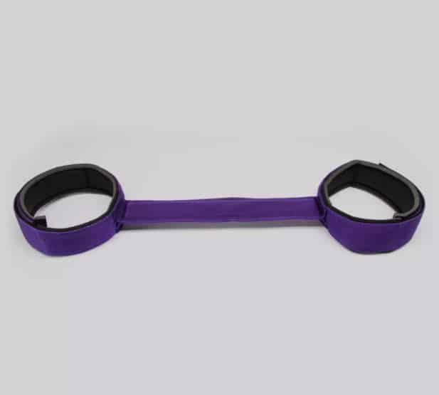 Purple Reins 12-Inch Thigh Spreader Bar. Slide 2