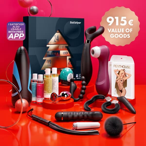 Satisfyer Premium 2022 Erotic Advent Calendar - Examples of Sex Toy Advent Calendars from Previous Years