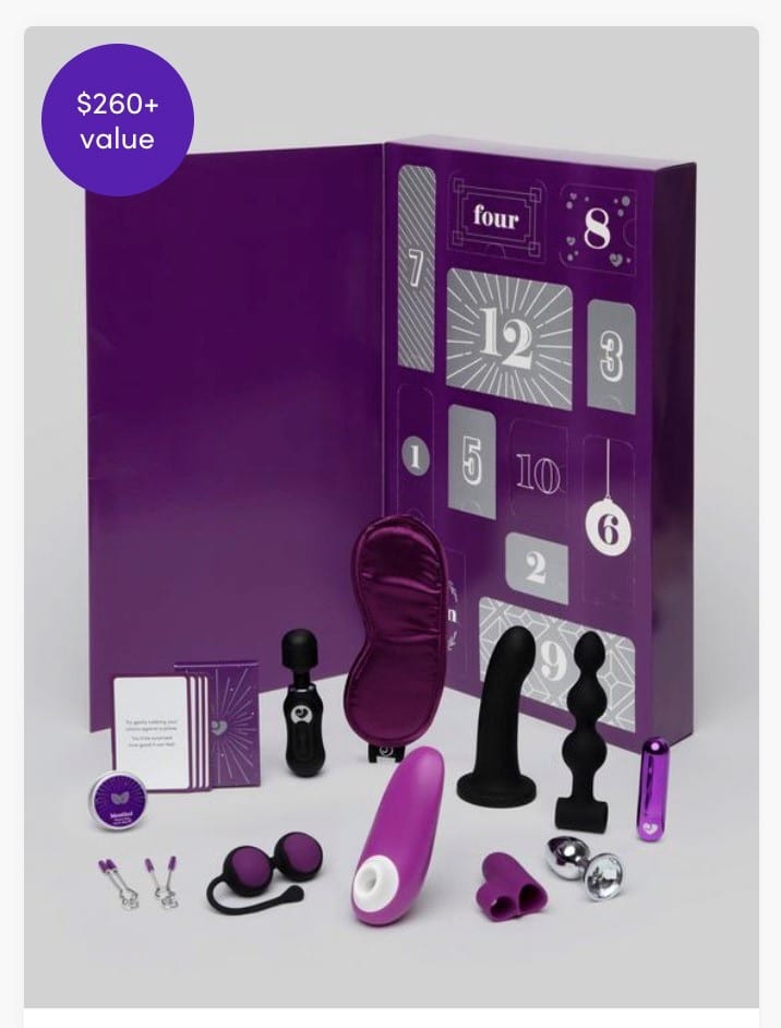 Sexy gifts for her 12 Days of Play Advent Calendar by Lovehoney