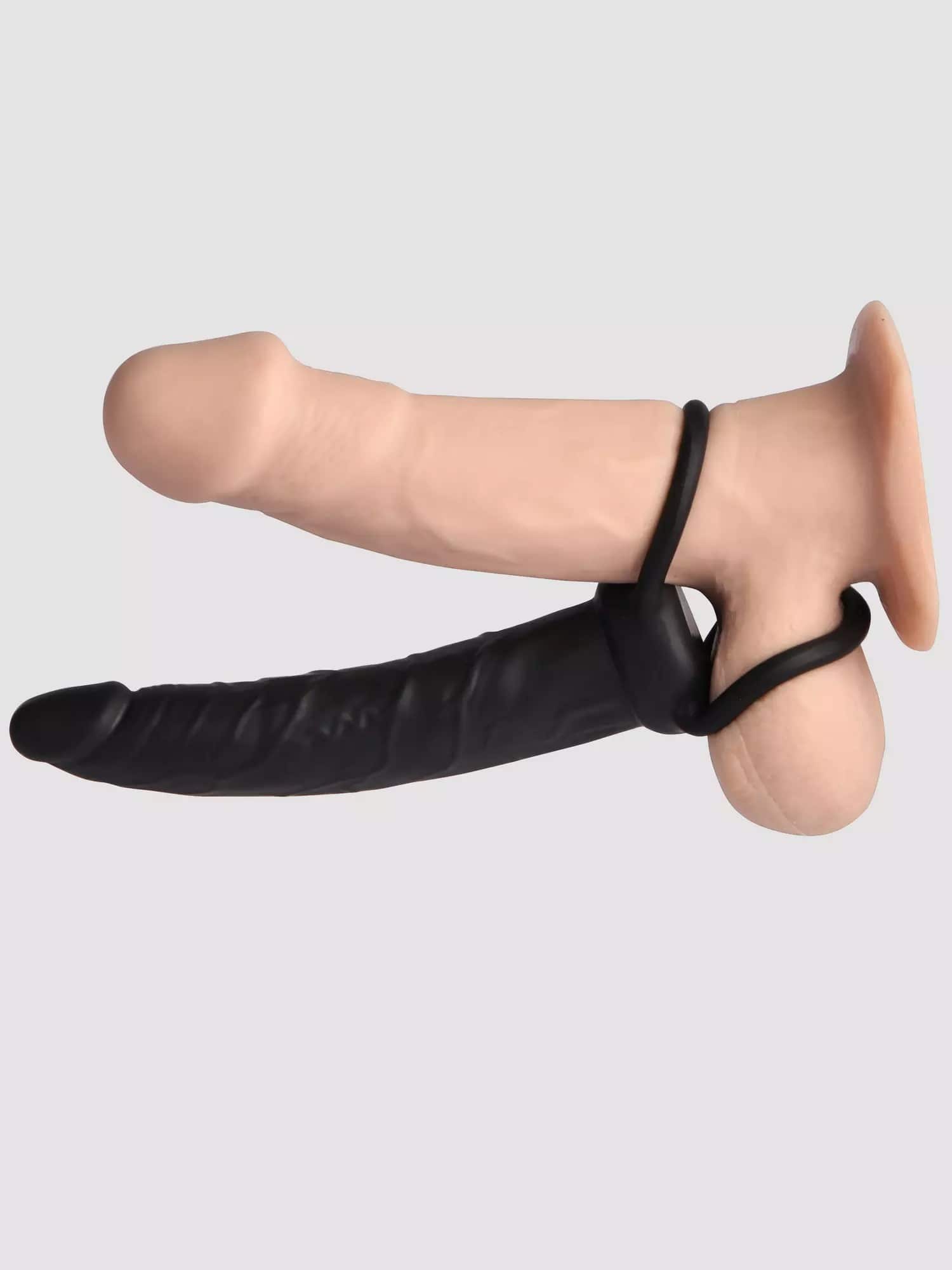 Double Penetration Vibrator Sex Toys Penis Strapon Dildo Vibrator, Strap On  Penis Anal Plug for Man, Adult Sex Toys for Beginner