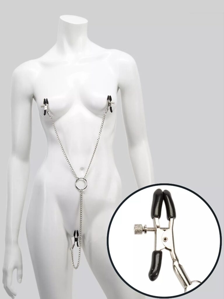 Bondage Boutique Adjustable Nipple Clamps and Clit Clamp Review