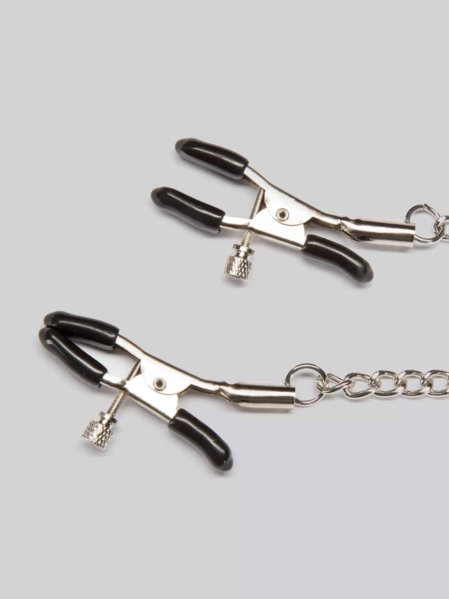 Bondage Boutique Adjustable Nipple Clamps and Clit Clamp. Slide 5