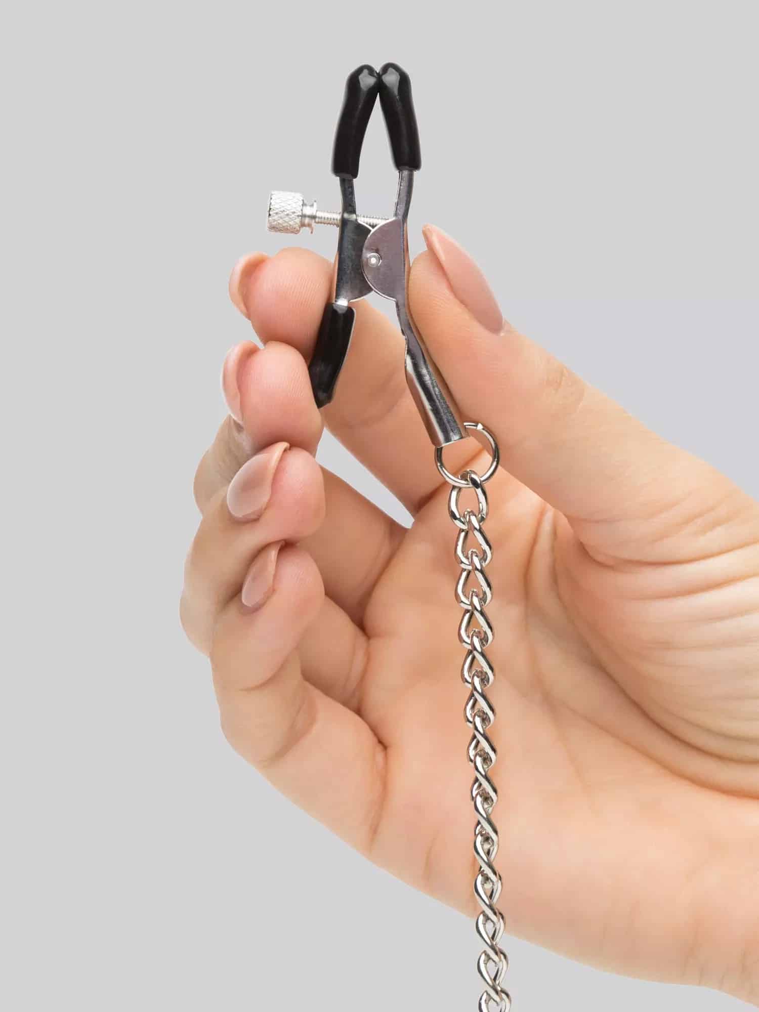 Bondage Boutique Adjustable Nipple Clamps and Clit Clamp. Slide 4