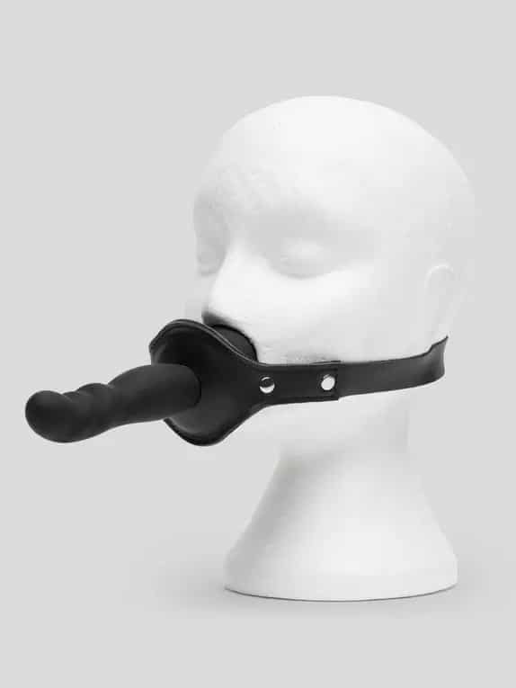 Bondage Boutique Large Silicone Ball Gag with Dildo Review