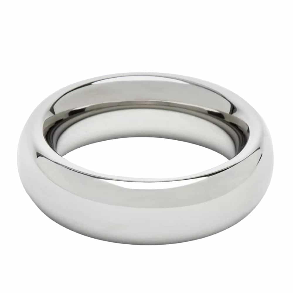 DOMINIX Deluxe Stainless Steel Donut Cock Ring