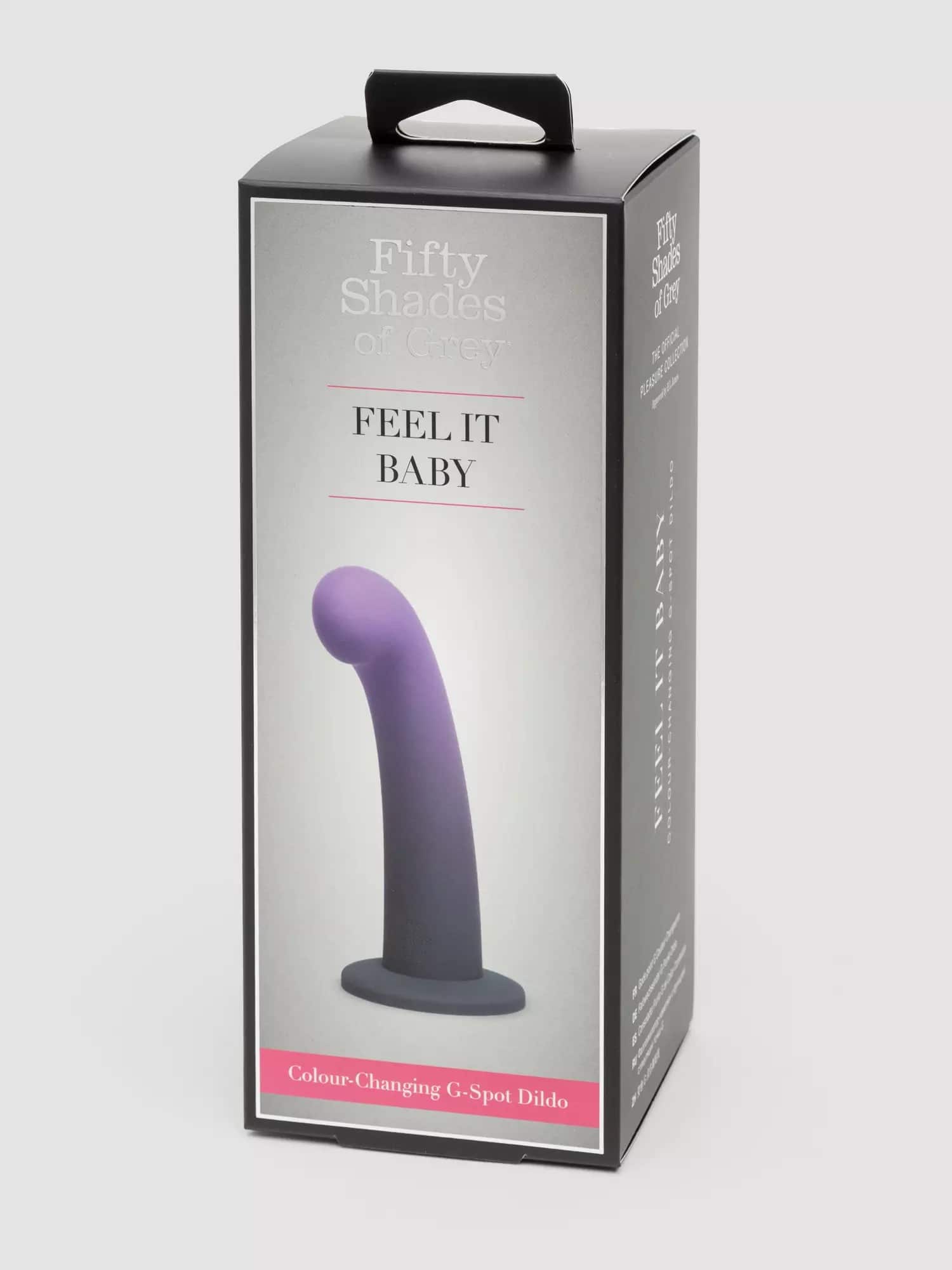 Fifty Shades of Grey Feel It Baby Color-Changing Dildo. Slide 3