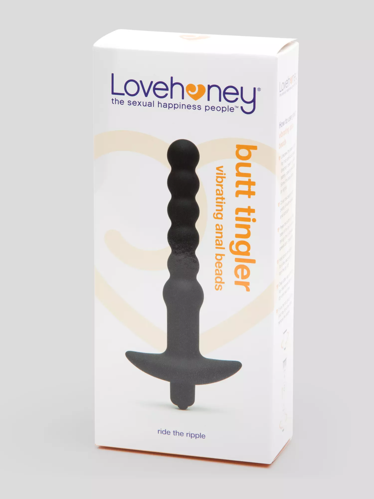 Lovehoney Smooth Mover 10 Function Beaded Anal Vibrator. Slide 6