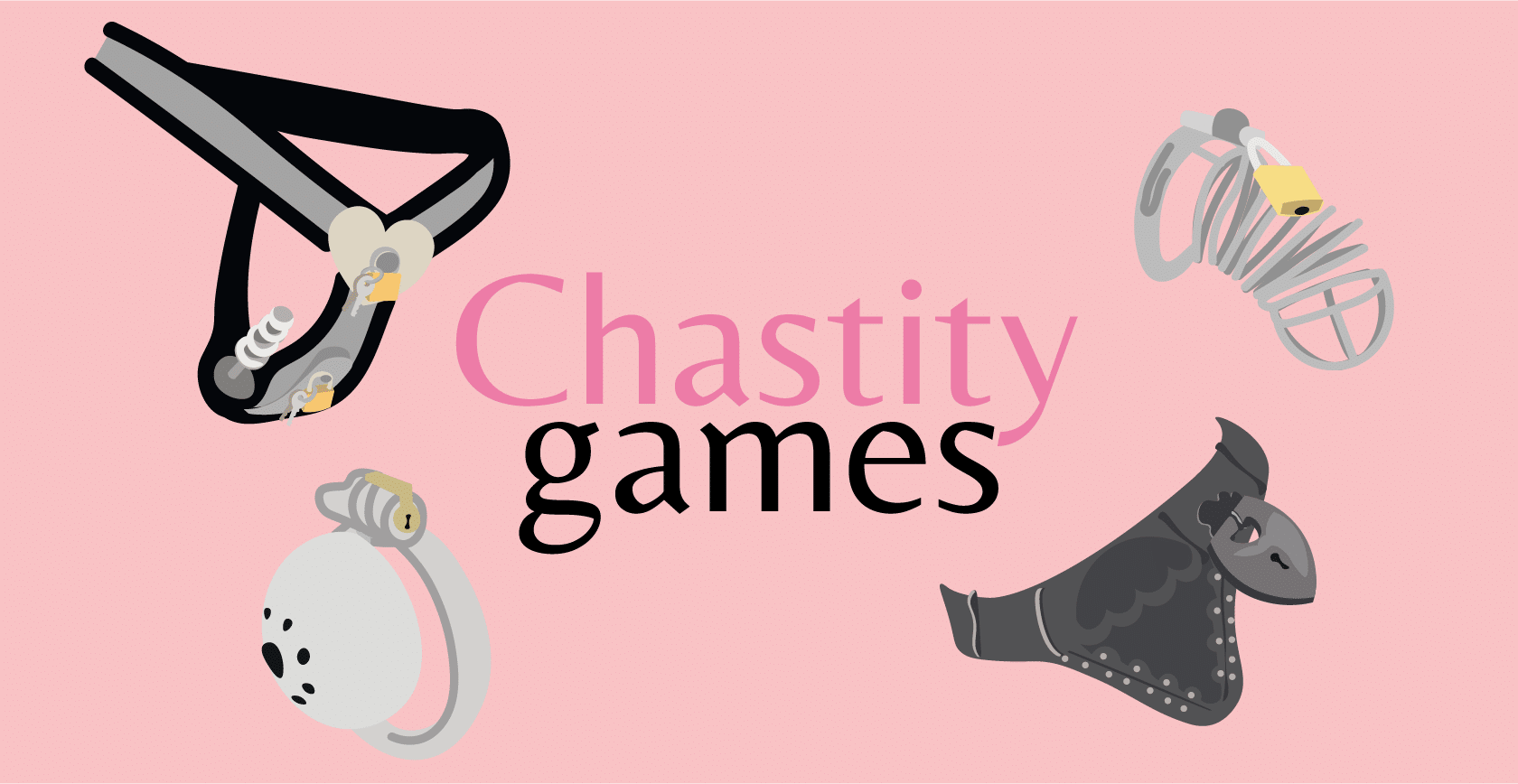 BDSM chastity games devices