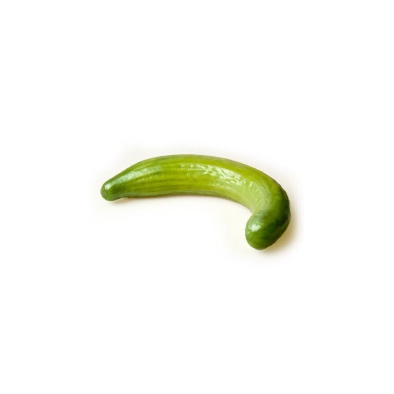 Self Delve Curved Cucumber Silicone Dildo - For the Most Delicious Sensations... 