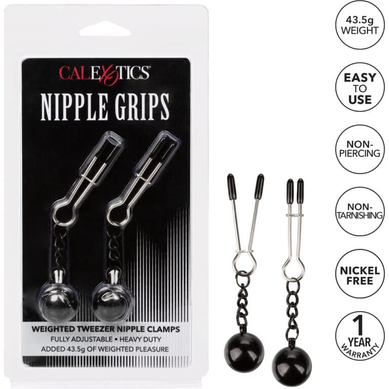 CalExotics Weighted Tweezer Nipple Clamps Review
