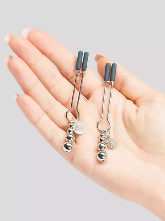 Fifty Shades of Grey Adjustable Nipple Clamps. Slide 22