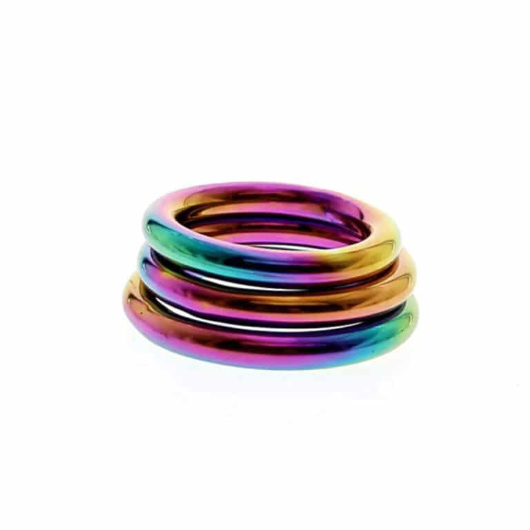 Rainbow Smooth Cock Ring Review