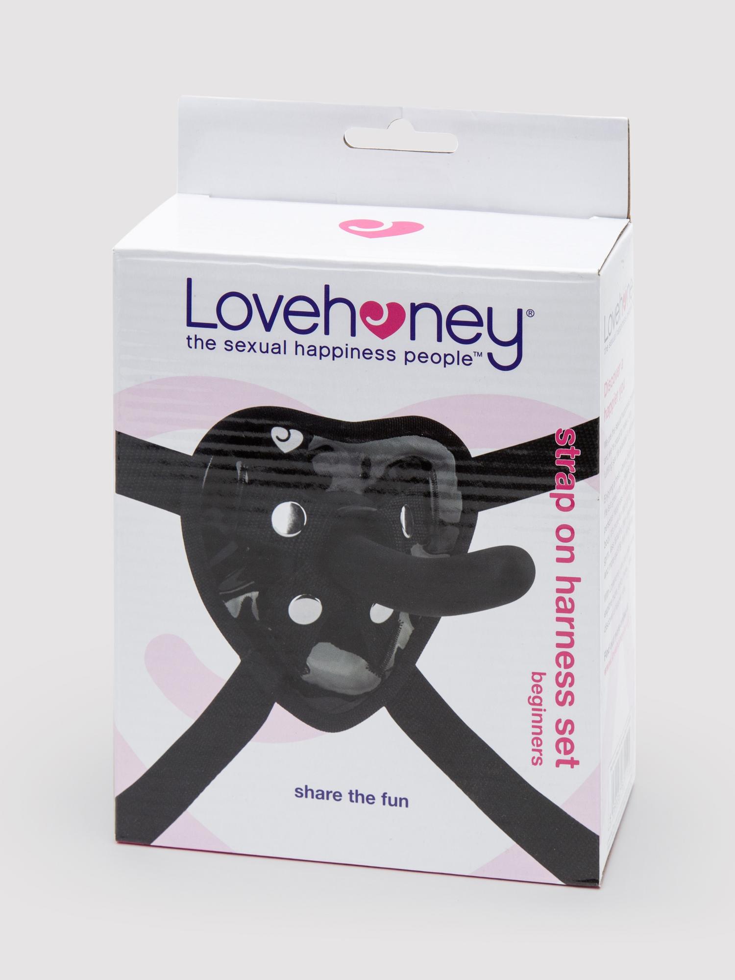 Lovehoney Beginner's Unisex Strap-On Harness Kit with 5 Inch Pegging Dildo. Slide 5