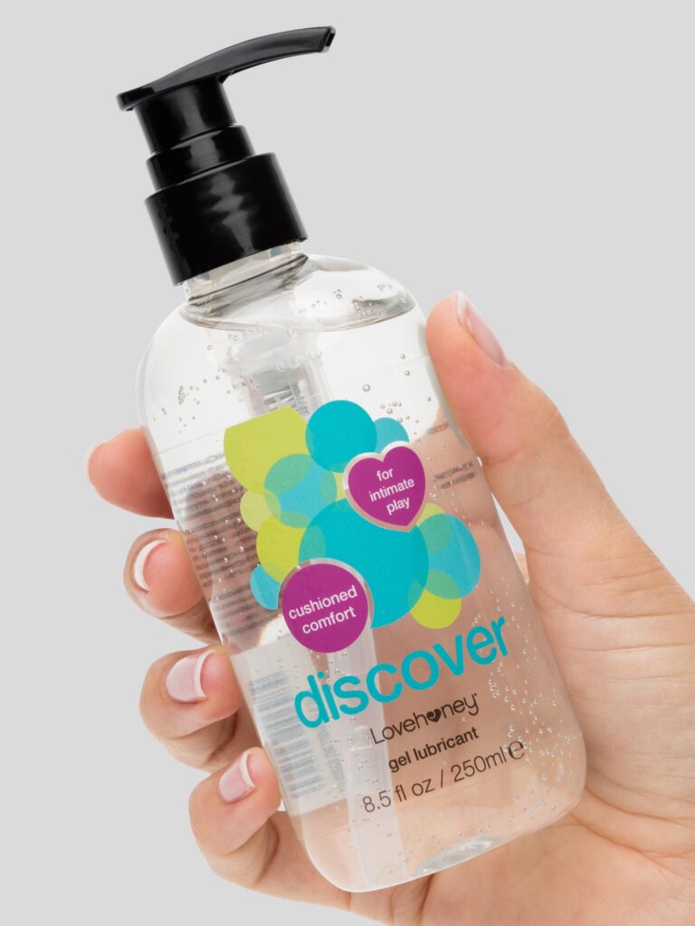 Lovehoney Discover Water-Based Anal Lubricant - How to use a starter strap on for the first time