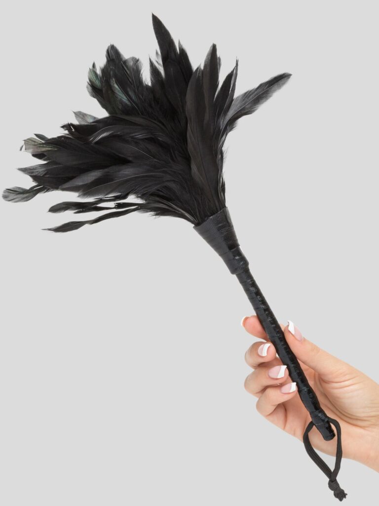 Fetish Fantasy Frisky Black Feather Tickler - Prefer a Lighter Touch?