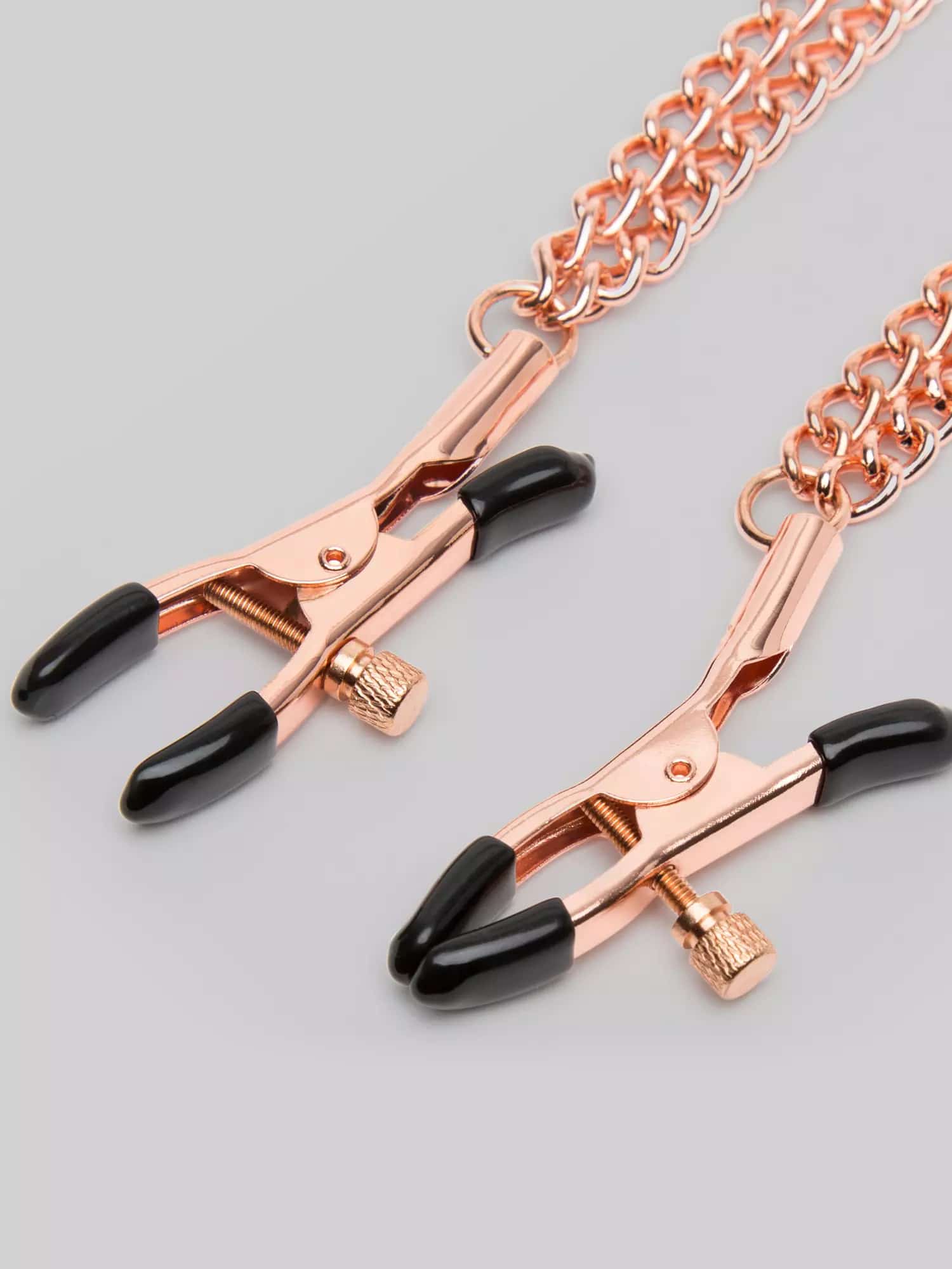 Entice Tiered Rose Gold Nipple Clamps . Slide 2