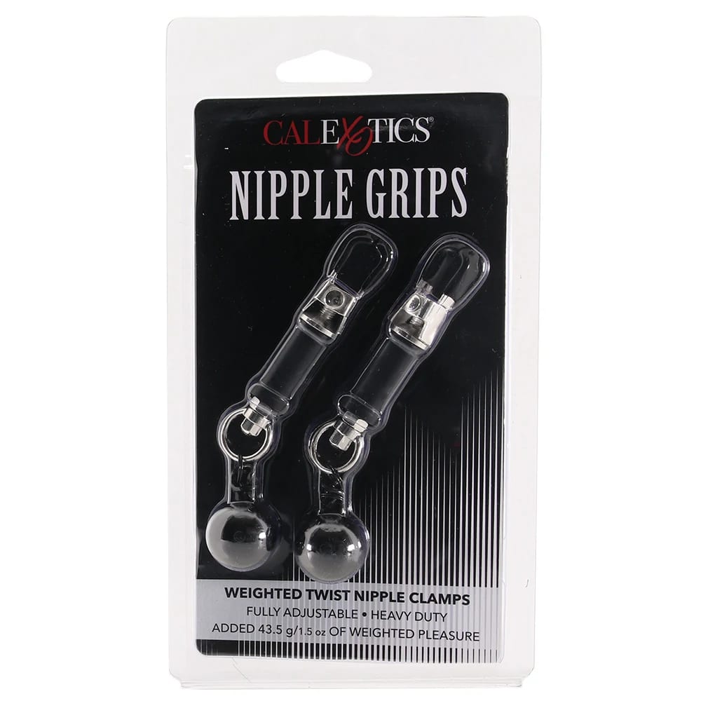 Nipple Grips Weighted Twist Nipple Clamps by CalExotics. Slide 6