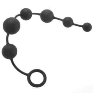 Blush Novelties Anal Adventures Platinum Silicone Large Anal Beads 40cm