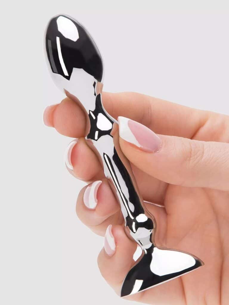 Aneros Tempo Stainless Steel S2 Anal Stimulator - Metal Butt Plugs and Anal Toys