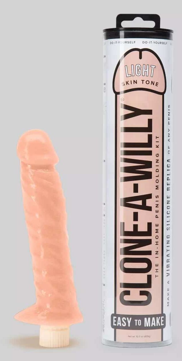 Clone-A-Willy Vibrator Penis Moulding Kit. Slide 5