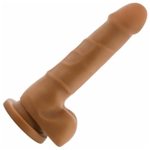Dr. Skin Basic Realistic Dildo With Balls & Suction Cup by Blush