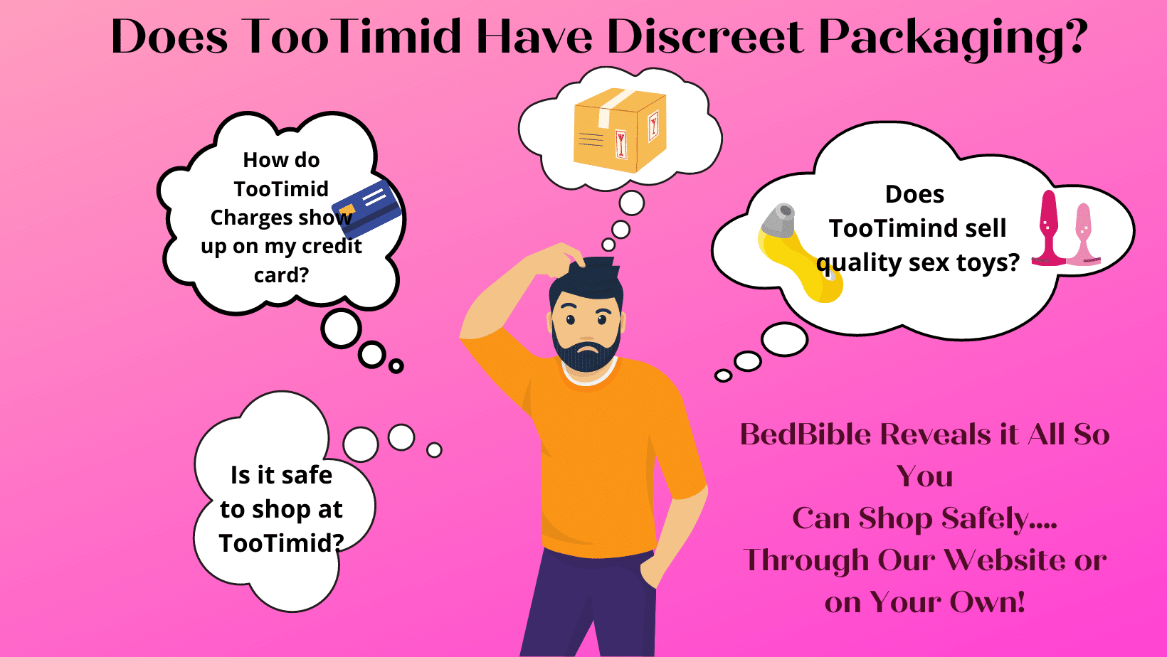 Is TooTimid Packaging Discreet? From Shopping to Shipping, Is TooTimid a Safe Sex Toy Site?