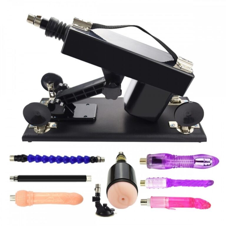 Multi-Speed Adjustable Pumping & Thrusting Sex Machine Device - The Sex Machine that Can Give You a Handjob