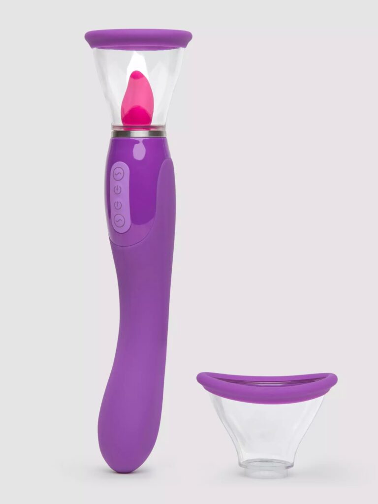 Vibrating Pussy Pump and Tongue Kit - The Ultimate Nipple and Pussy Pump