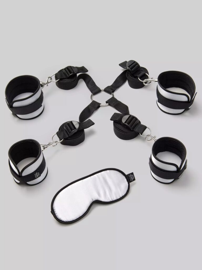 Fifty Shades of Grey Hard Limits Bed Restraint Kit - Add Some Spice to Your Sex Machine Sessions